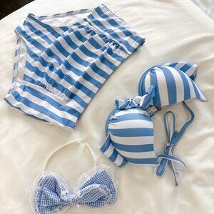 BRAND NEW BIKINI SET AND HAIRBAND, PRICE FOR ALL